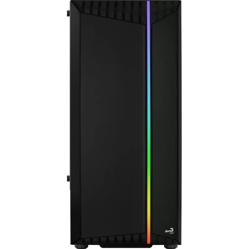 Aerocool Bionic V2 (PGS Bionic-G-BK-v2) case PC Midi Tower, ATX, RGB, vetro temperato, nero