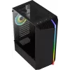 Aerocool Bionic V2 (PGS Bionic-G-BK-v2) case PC Midi Tower, ATX, RGB, vetro temperato, nero