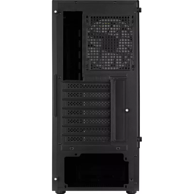 Aerocool Bionic V2 (PGS Bionic-G-BK-v2) case PC Midi Tower, ATX, RGB, vetro temperato, nero