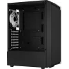 Aerocool Bionic V2 (PGS Bionic-G-BK-v2) case PC Midi Tower, ATX, RGB, vetro temperato, nero