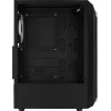 Aerocool Bionic V2 (PGS Bionic-G-BK-v2) case PC Midi Tower, ATX, RGB, vetro temperato, nero