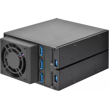 Cassetto estraibile SILVERSTONE SST-FS303-12G nero — cassetto estraibile per unità da 3,5