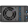SilverStone SST-FS303-12G telaio estraibile per 3 unità da 3,5 pollici, nero