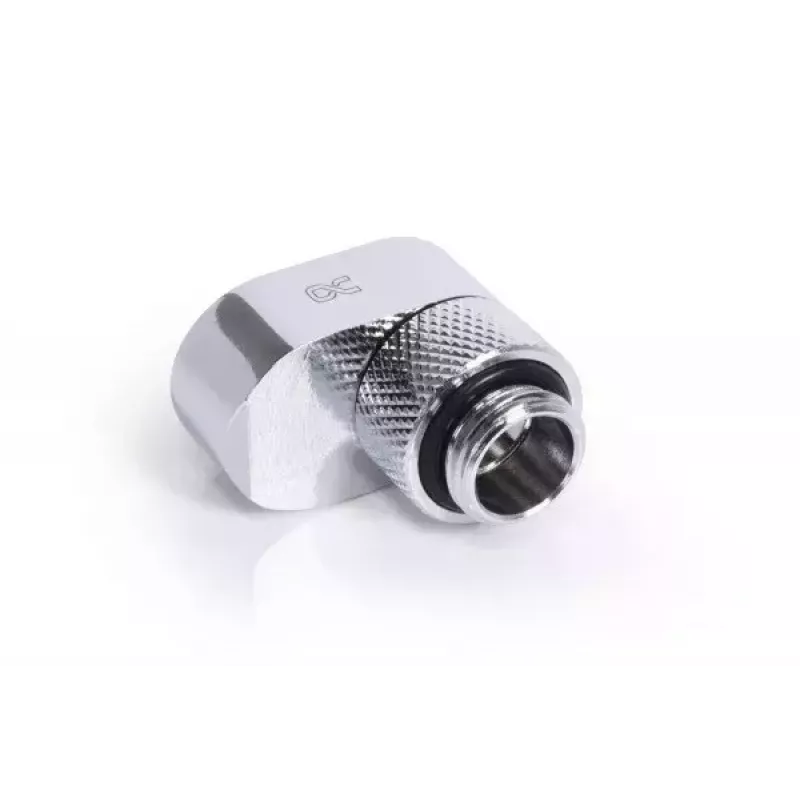 Alphacool Eiszapfen 17602 raccordo di prolunga offset G1/4, 16 mm, girevole, maschio-femmina, cromato