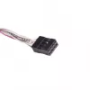 SilverStone SST-CPS05 cavo da Mini-SAS HD (SFF-8643) a SATA 7 pin con sideband, 4 lane, SAS 12 Gbit/s, 0,5 m, nero