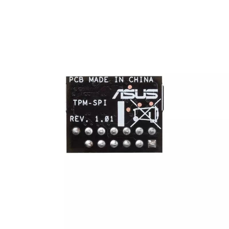 Modulo TPM ASUS TPM-SPI 2.0, interfaccia host SPI, larghezza 16 mm, profondità 13 mm