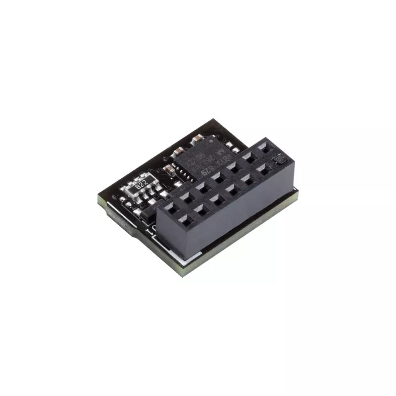 Modulo TPM ASUS TPM-SPI 2.0, interfaccia host SPI, larghezza 16 mm, profondità 13 mm