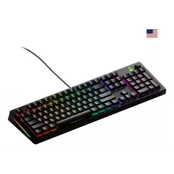 Tastiera meccanica full-size (100%) cablata GLORIOUS GMMK 3 — USB, QWERTY, RGB, nero (layout US)