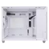 Case PC ASUS Prime AP201 MicroATX Mini Tower bianco — supporta microATX, GPU fino a 338 mm, 3×3,5 inch + 1×2,5 inch unità, USB-A 3.2 Gen1×2, USB-C 3.2 Gen2×1