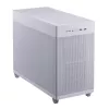 Case PC ASUS Prime AP201 MicroATX Mini Tower bianco — supporta microATX, GPU fino a 338 mm, 3×3,5 inch + 1×2,5 inch unità, USB-A 3.2 Gen1×2, USB-C 3.2 Gen2×1