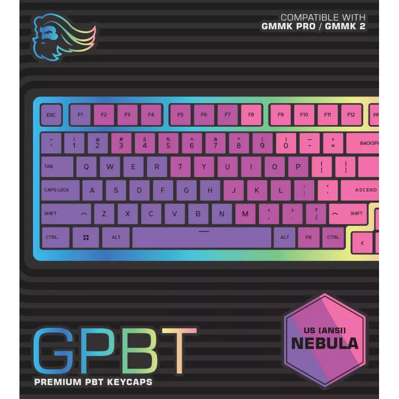 Tastiera Glorious Gaming GPBT keycap