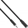 Cavo audio InLine 3,5 mm jack maschio / femmina 5 m