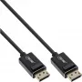 Cavo DisplayPort 2.0 InLine, 8K4K UHBR, nero, contatti dorati, 1m