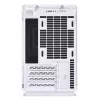 Case PC Lian Li A3-mATX Micro Tower bianco con accenti in legno — supporto Micro-ATX/Mini-ITX, alimentatori ATX/SFX/SFX‑L