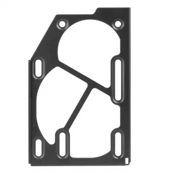 Kit di montaggio Silverstone FDP01 acciaio nero 92x142x35mm