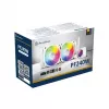 Dissipatore liquido all-in-one Silverstone SST-PF240W-ARGB-V2 12 cm bianco