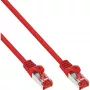 InLine cavo patch S/FTP PiMF Cat.6 250 MHz PVC rame rosso 3 m
