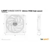 be quiet Light Wings White | 120mm PWM-High-Speed confezione da 3 ventole per case 12 cm