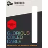 Glorious Gaming Coiled rosso 1,37 m