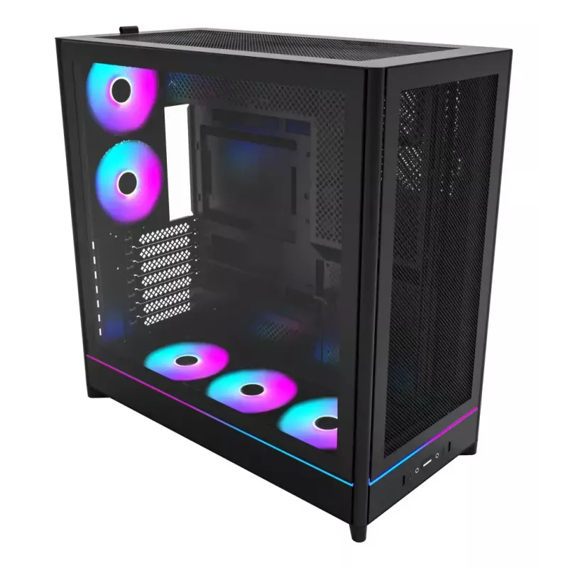 Case PC Montech HS01 PRO Midi Tower nero
