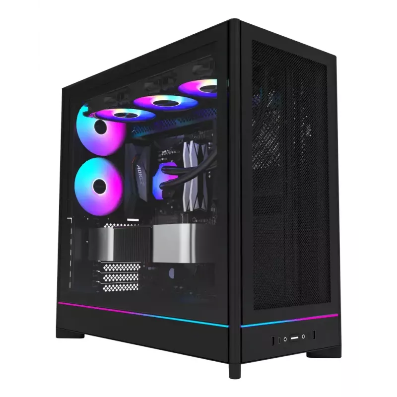 Case PC Montech HS01 PRO Midi Tower nero