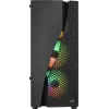 Case PC Aerocool WAVEBKV3 ATX in vetro temperato con 4 ventole RGB nero
