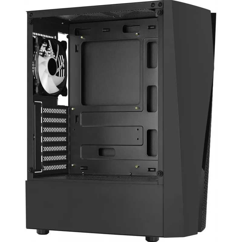 Case PC Aerocool WAVEBKV3 ATX in vetro temperato con 4 ventole RGB nero