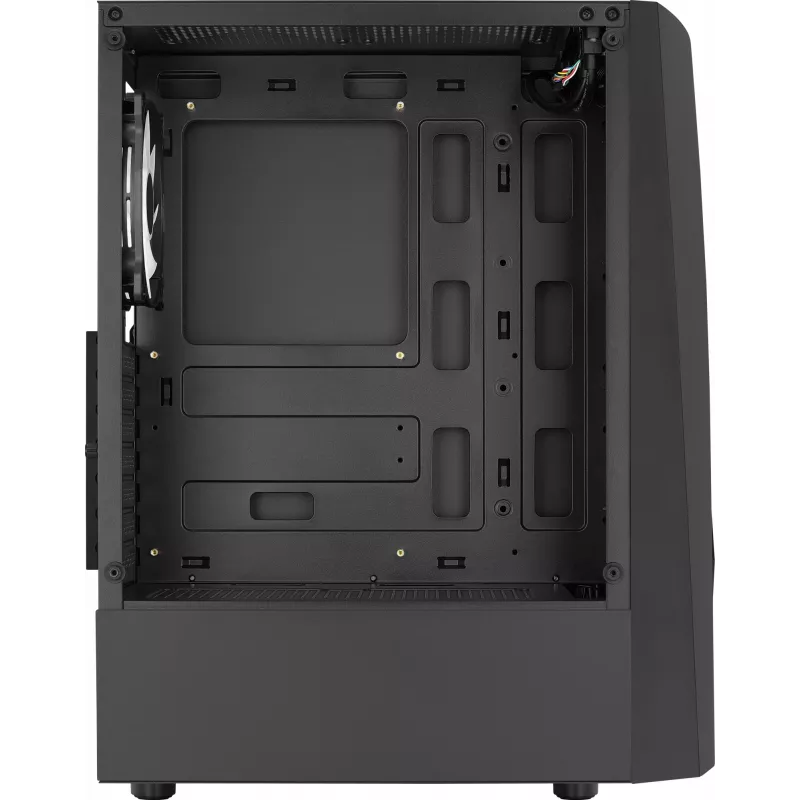 Case PC Aerocool WAVEBKV3 ATX in vetro temperato con 4 ventole RGB nero