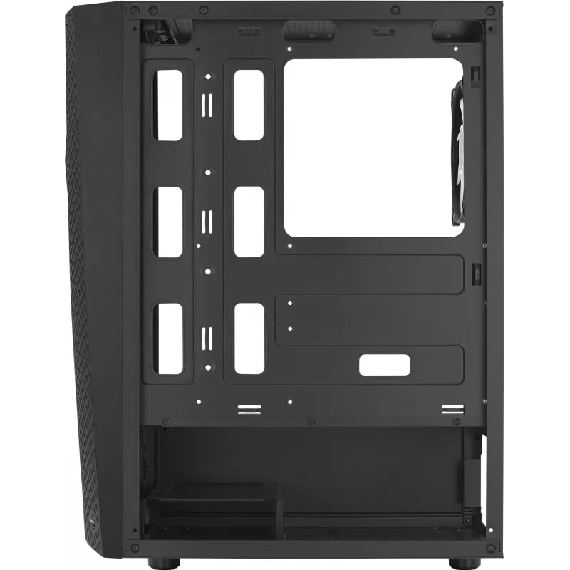 Case PC Aerocool WAVEBKV3 ATX in vetro temperato con 4 ventole RGB nero
