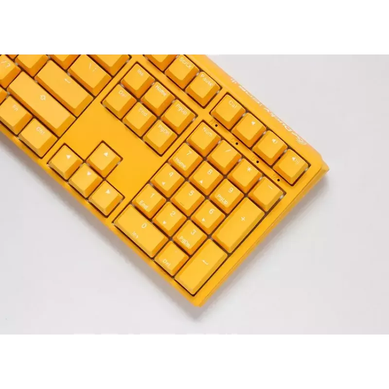 Tastiera Ducky One 3 giallo Gaming USB meccanica RGB LED