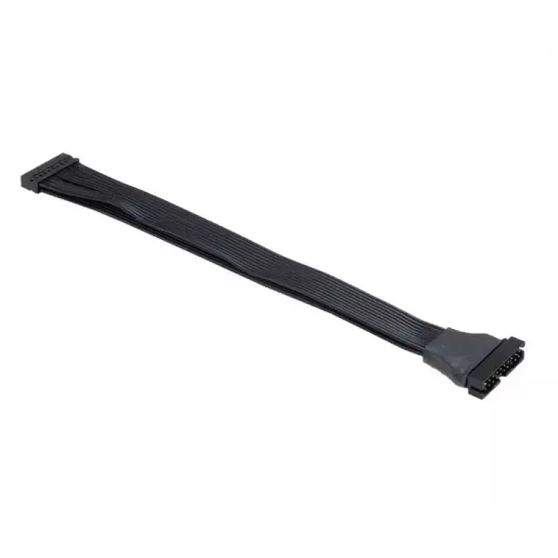 Cavo flat Akasa AK-CBUB45-15BK nero 0,15 m 1 pezzo
