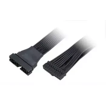 Cavo flat Akasa AK-CBUB45-15BK nero 0,15 m 1 pezzo