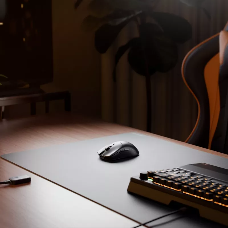 Mouse da gaming wireless GLORIOUS Series 2 PRO (per destrimani) – 26.000 DPI, RF Wireless + USB‑C, 4K/8K Hz, 6 tasti, nero