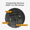 Mouse da gaming wireless GLORIOUS Series 2 PRO (per destrimani) – 26.000 DPI, RF Wireless + USB‑C, 4K/8K Hz, 6 tasti, nero