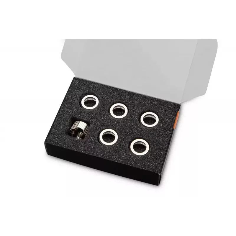 Anello di compressione EK Water Blocks ottone nichel 6 pezzi