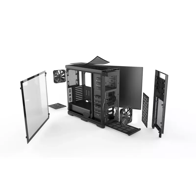 Case PC Phanteks Enthoo Pro Tempered Glass Full Tower nero