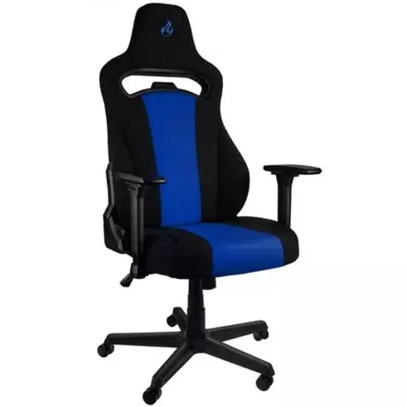 Sedia imbottita Nitro Concepts E250 nero blu regolabile in altezza