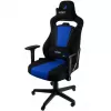 Sedia imbottita Nitro Concepts E250 nero blu regolabile in altezza