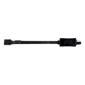 SilverStone SST-CPF05 cavo riduttore velocità ventola PWM, 10 cm, confezione da 2, nero