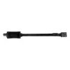 SilverStone SST-CPF05 cavo di riduzione velocità ventola PWM, 10 cm, confezione da 2, nero