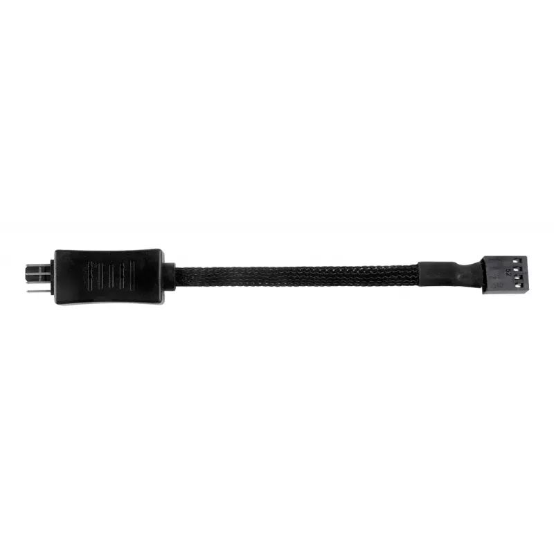 SilverStone SST-CPF05 cavo di riduzione velocità ventola PWM, 10 cm, confezione da 2, nero