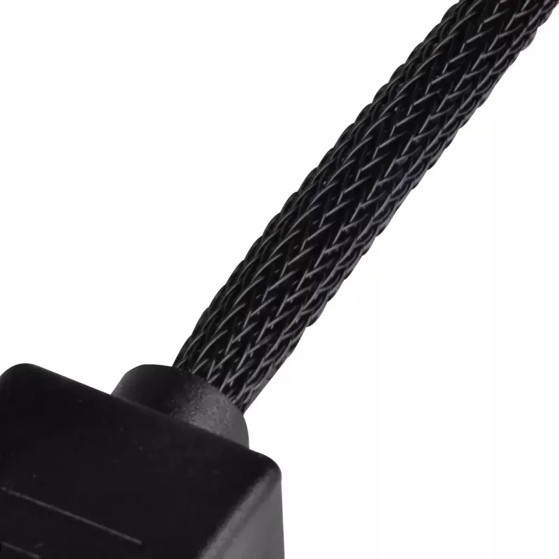 SilverStone SST-CPF05 cavo di riduzione velocità ventola PWM, 10 cm, confezione da 2, nero