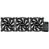 Aerocool ASTRO12PRO kit 3 ventole PC 12 cm LED RGB antivibrazione telecomando