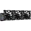 Aerocool ASTRO12PRO kit 3 ventole PC 12 cm LED RGB antivibrazione telecomando