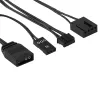 Aerocool ASTRO12PRO kit 3 ventole PC 12 cm LED RGB antivibrazione telecomando