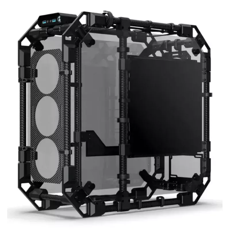Case PC Alphacool Apex Skeleton Full Tower nero