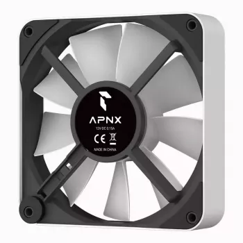 Ventola APNX FP2-120 PWM ARGB flusso d'aria massimo 83.87 cfm bianco
