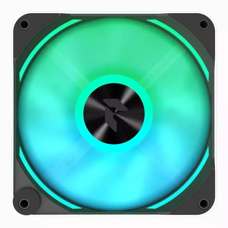 APNX FP2-120 PWM ARGB ventola per case, 120 mm, 500–1800 giri/min, 83,85 CFM, 34,8 dB, bianca