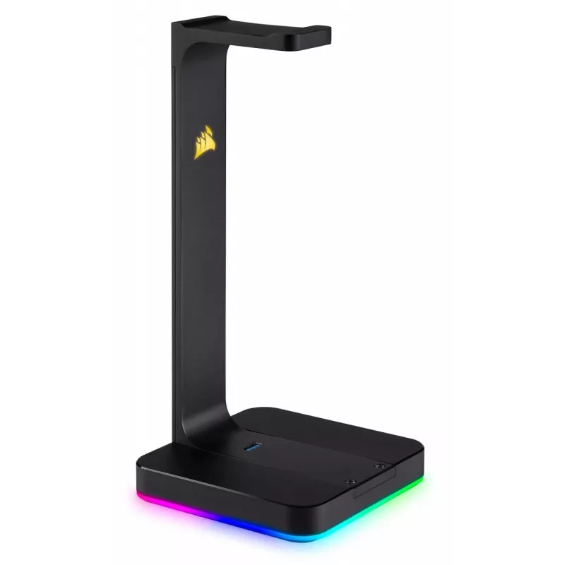 Supporto per cuffie CORSAIR - ST100 RGB Premium - con supporto 7.1 Surround - illuminazione RGB personalizzabile