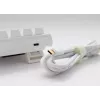 Tastiera Ducky DKON2061ST USB QWERTY US International bianco Mini meccanica RGB LED